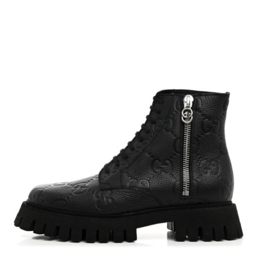 Gucci Women's Black Leather Boots